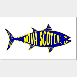Nova Scotia Canada Tuna Fishing CA NS Posters and Art